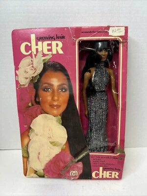 Muñeca de pelo creciente MEGO CHER de colección 1976 soporte de llave y caja nueva Z5 Foto 1 de 4