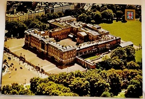 buckingham place view by air Postkarte - Bild 1 von 2