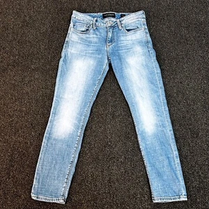 Lucky Brand Lolita Crop Jeans Light Wash Denim Women's Size 2/26 Y2K - Picture 1 of 16