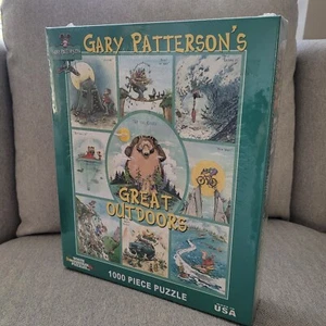 NIB Gary Patterson's Great Outdoors 2010 White Mountain Camping Puzzle Sealed - Picture 1 of 10
