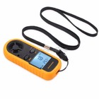 Mini LCD Wind Speed Gauge Air Velocity Digital Meter Anemometer NTC Thermometer