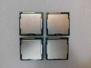 Lot of 4x Intel Core i3-2120 3.3GHz LGA1155 Dual Core Desktop CPU SR05Y