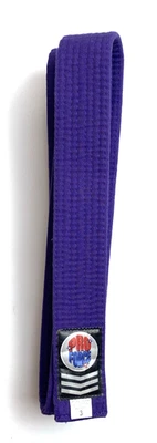 ProForce Purple Belt 1.75" Wide Double Wrap Karate Martial Arts Size 3 - Image 1 of 4