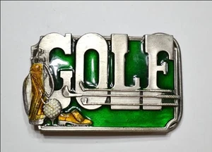 1985 SISKIYOU BUCKLE CO INC Golf Belt Buckle USA - Picture 1 of 4
