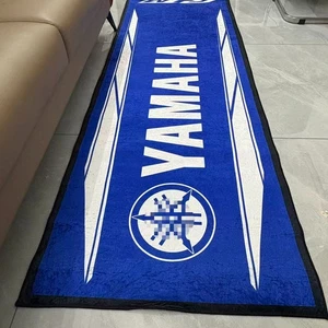 For Yamaha YZF R1 R1M 31'' x 87'' Motorcycle Garage Floor Pit Mat Workshop - Picture 1 of 8