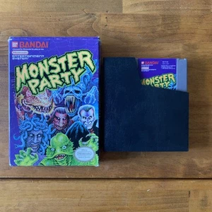 Monster Party (NES 1989) Spooky Kooky Platformer hidden gem Missing Manual - Picture 1 of 11