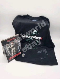 Metal Gear Solid 4 Paris France English Promo Press Kit Signed Hideo Kojima RARE - Bild 1 von 16