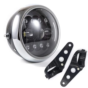 Faro Delantero Luz DRL Moto 7.5 Pulgadas con - Imagen 1 de 5