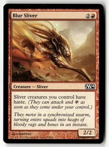 BLUR SLIVER #129 (COMMON) MTG MAGIC 2014 (M14) - Picture 1 of 2