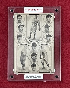 1926 Spalding Magazine Cutout T. Speaker/Ty Cobb NASA 9.5 Cleveland/Detroit HOF  - Picture 1 of 7
