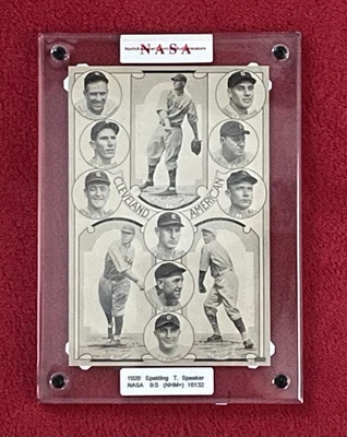 1926 Spalding Magazine Cutout T. Speaker/Ty Cobb NASA 9.5 Cleveland/Detroit HOF  - Image 1 of 4
