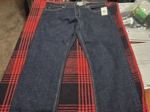 NWT Volcom Solver Men's 32×32 Blue Skateboarding Jeans - Picture 1 of 5