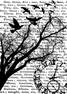 2er-Packung - Tim Holtz Klammerstempel 2,5 Zoll x 3,5 Zoll - Zeit - COM-004 - Bild 1 von 2