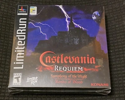 LIMITED RUN #443: CASTLEVANIA REQUIEM SDCC CONVENTION EXCLUSIVE PS4 NEW MINT - Image 1 of 4