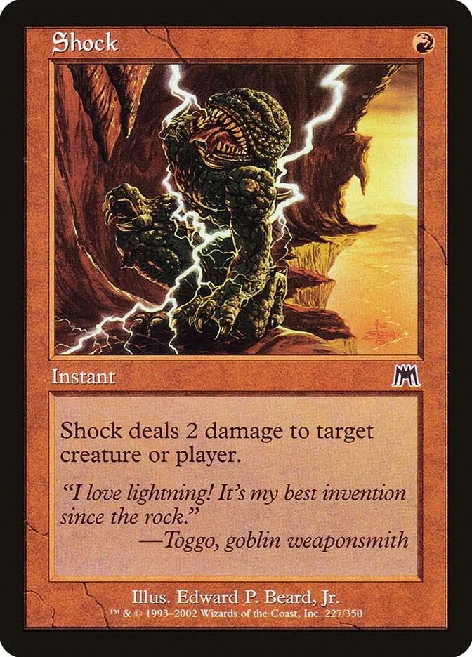 Shock [Onslaught] Lightly Played - Image 1 of 1