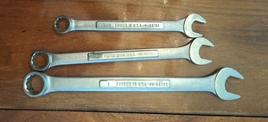 Craftsman Forged In USA Combination Wrenches 3/4", 7/8", 1" 44701-3-5 SAE 12PT - Bild 1 von 7