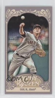 2012 Topps Gypsy Queen Mini Gypsy Queen Back Matt Cain #24 - Image 1 of 2