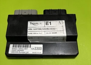 TRIUMPH DAYTONA 675 ECU 2009-2012 UNIDAD DE CONTROLADOR DE COMPUTADORA CAJA NEGRA ECM CDI  - Imagen 1 de 14