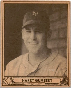 1940 Play Ball Playball #86 - Harry Gumbert - NY Giants - Picture 1 of 2