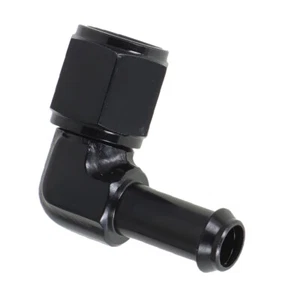 High-quality 90 Degree -6 AN Female Swivel to 3/8" Barb Fitting Adapter - Bild 1 von 8