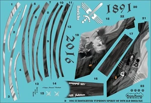 ModelMaker 1/32 D32096 German Eurofigher Typhoon TLG 31 Spirit of Oswald Boelcke - Bild 1 von 2