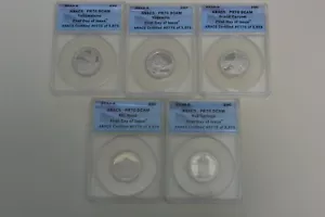 2010 S CLAD National Parks Quarter Set ANACS PR70DCAM First Day of Issue - Picture 1 of 11