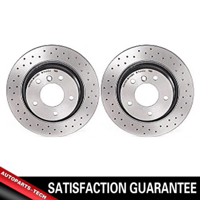 Juego de (2) rotor de freno trasero Brembo para BMW 323Ci 2000-2000 Foto 1 de 3