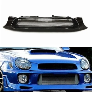 Für JDM Subaru Impreza 7th 02–2003 Frontstoßstange Gitter Kühlergrill Abdeckung - Picture 1 of 10