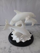 Lenox Dance Of The Dolphins Sea Animal Collection 1991 Fine Bone China W/Stand