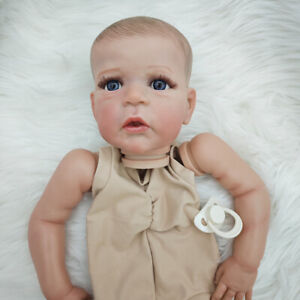 24inch Already Finished Painted Reborn Doll Parts kit Sandie Cute Baby Gift