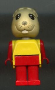 Vintage - LEGO FABULAND: RABBIT HEAD CHARACTER BEIGE