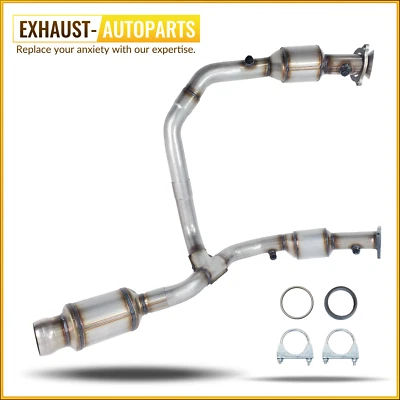 Y PipeCatalytic Converter For GMC Sierra 1500/Chevrolet Silverado 2014-2018  EPA - Image 1 of 4