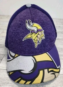 Sombrero Minnesota Vikings New Era 39thirty Niño/Juventud Púrpura Dorado Ajuste Flexible - Imagen 1 de 10