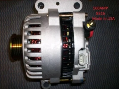 Alternador diésel Ford Excursion 02 03 V8 7,3 F450 02-03 generador doble ALTO AMP Foto 1 de 3