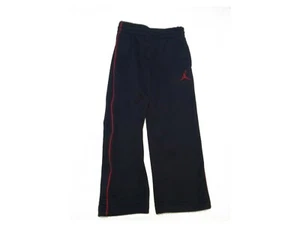 Jordan Boys' Air Jumpman Therma-Fit Nylon Basketball Pants; Black/Red (Size 5) - Picture 1 of 3
