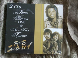 James Brown Live  & Ike  & Tina Turner 2 CDs Digipak  - Picture 1 of 2