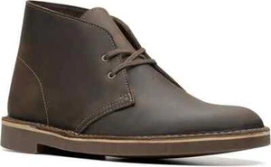 Clarks Bushacre 2 Chukka Stiefel mit Bienenwachsleder, Herren Größe 10,5 M - Bild 1 von 4