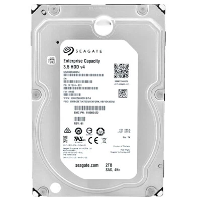 Seagate ST2000NM0014 2TB 7200Rpm 128Mb Cache SAS III 3,5 " Pollici - Immagine 1 di 4