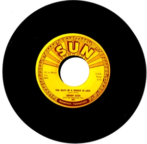 JOHNNY CASH -The Ways Of Woman In Love / Nearest Thing to Heaven - 1958 SUN 302 - Imagen 1 de 4
