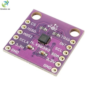 Mlx90393 Digital 3D Hall Sensor Displacement Angle Rotate 3D FR - Imagen 1 de 4