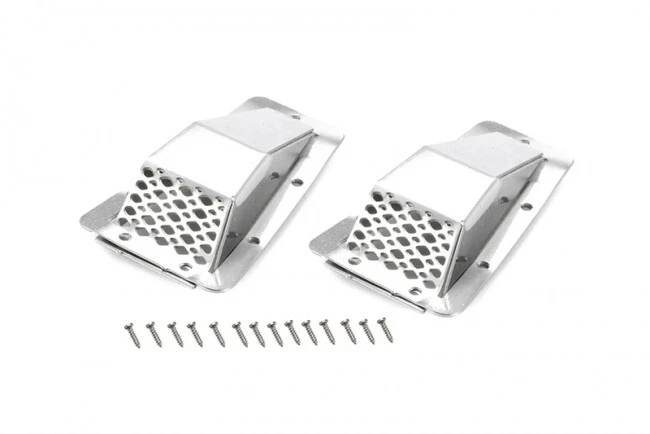 GPM Racing Metal Fender Vent Style A Silber Gpmzsp042s