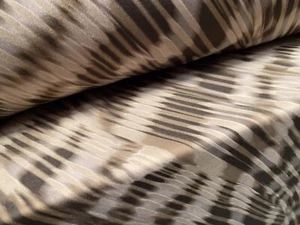 Scuba Neoprene Double Jersey Stretch Fabric, Per Metre - Stylised Animal Print - Picture 1 of 3