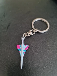 Pack Of 2 Souvenir CONCORDE Keyring Corgi 2012 London Olympics - Picture 1 of 9