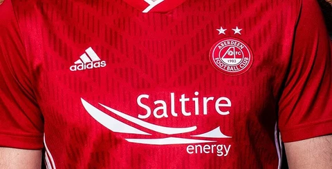 MENS ADIDAS FC ABERDEEN 2019/2020 HOME SOCCER FOOTBALL SHIRT JERSEY SIZE 2XL XXL Cover