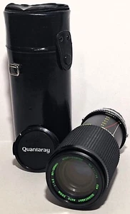 Vtg Quantaray 80-205mm f/4.5 Auto Zoom Canon FD Camera Lens Made in Japan - Picture 1 of 10