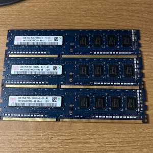 8GB 2Rx4 PC3L-10600R Hynix HMT31GR7CFR4A-H9 HP 647650-071 Server Memory Lot Of 3 - Picture 1 of 3