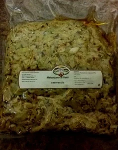 MELANZANE A FILETTI CASERECCE SOTT' OLIO 2700 GR ANTIPASTO TIPICO CALABRESE CASA - Imagen 1 de 1