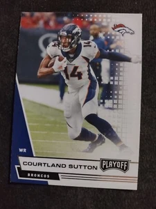2020 Panini Playoff #75 COURTLAND SUTTON Denver Broncos Football Card - Bild 1 von 2