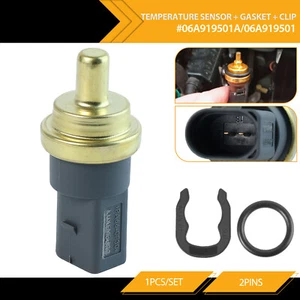 Water Coolant Temperature Sensor For VW Audi A4 Seat Skoda 06A919501 06A919501A - Picture 1 of 8