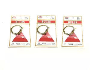 Model Power No.149 Amber Grain of Rice Bulbs 3-Pack (9 bulbs), 14V - Picture 1 of 1